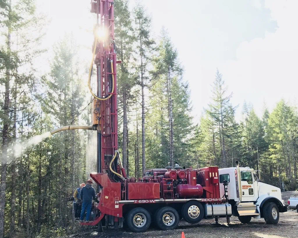 Well pump and pressure system installed by Arcadia Drilling